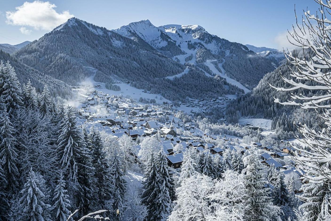 Toison Blanche Tba3 Cosy & Mountain 4 Pers Apartment Chatel Exterior photo